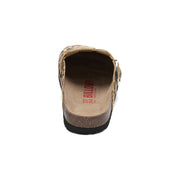 Imagen del producto Zueco Dallas Leopardo Marrón Mujer