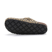 Imagen del producto Zueco Dallas Leopardo Marrón Mujer