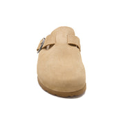 Imagen del producto Zueco Dallas Miel Cuero Mujer