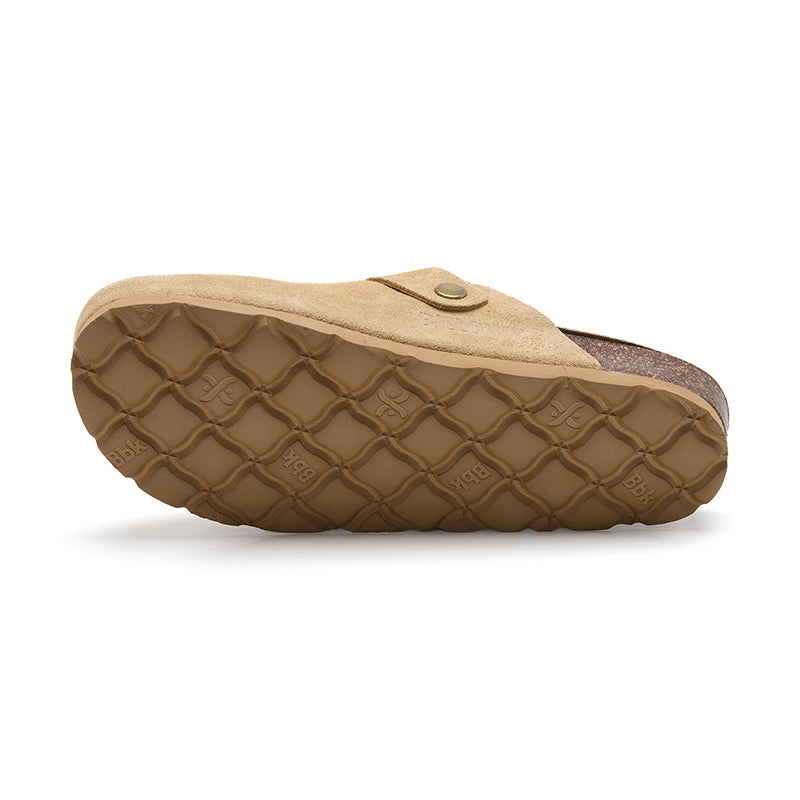 Imagen del producto Zueco Dallas Miel Cuero Mujer