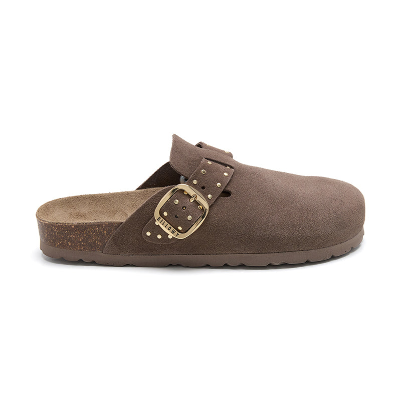 Imagen del producto Zueco Dallas Glam Cacao Marrón Mujer