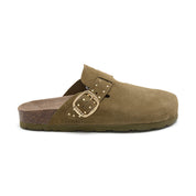 Imagen del producto Zueco Dallas Glam Caza Kaki Mujer