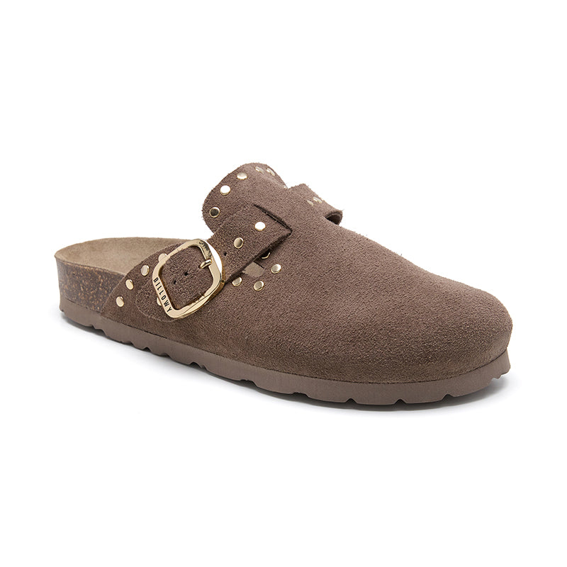 Imagen del producto Zueco Dallas Glam Cacao Marrón Mujer