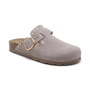 Imagen del producto Zueco Dallas Glam Taupe Marrón Mujer