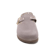 Imagen del producto Zueco Dallas Glam Taupe Marrón Mujer