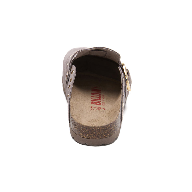 Imagen del producto Zueco Dallas Glam Taupe Marrón Mujer