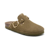Zueco Dallas Glam Caza Kaki Mujer