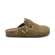 Imagen del producto Zueco Dallas Glam Caza Kaki Mujer