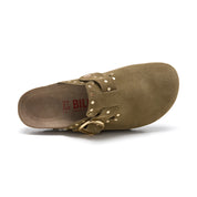 Imagen del producto Zueco Dallas Glam Caza Kaki Mujer