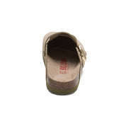 Imagen del producto Zueco Dallas Glam Ecru Kaki Mujer