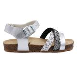 Silver Girl's Sandal