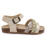 Gyldne pige sandal