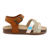Piges brune sandal