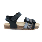 Sandale noire pour fille