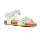 Green Girl's Sandal