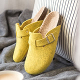 Zueco Amarillo Mujer