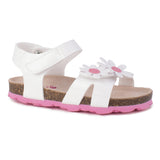 Sandale blanche pour fille