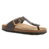 Braune Mädchensandale