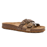 Sandalia Marron Mujer