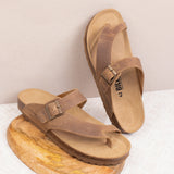 Sandale marron pour homme