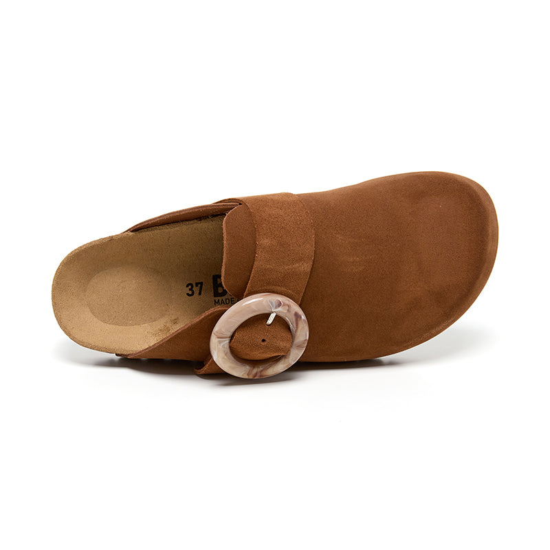 Imagen del producto Zueco Marron Mujer