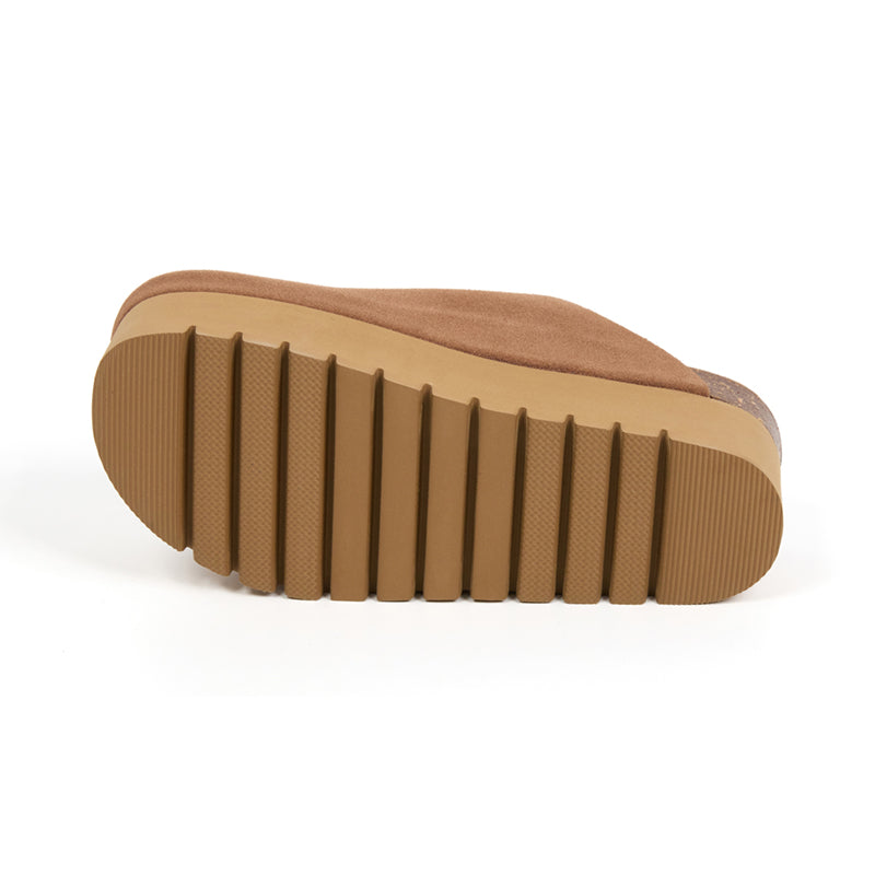 Imagen del producto Zueco Plataforma Cuero Mujer