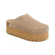 Imagen del producto Zueco Plataforma Marron Mujer