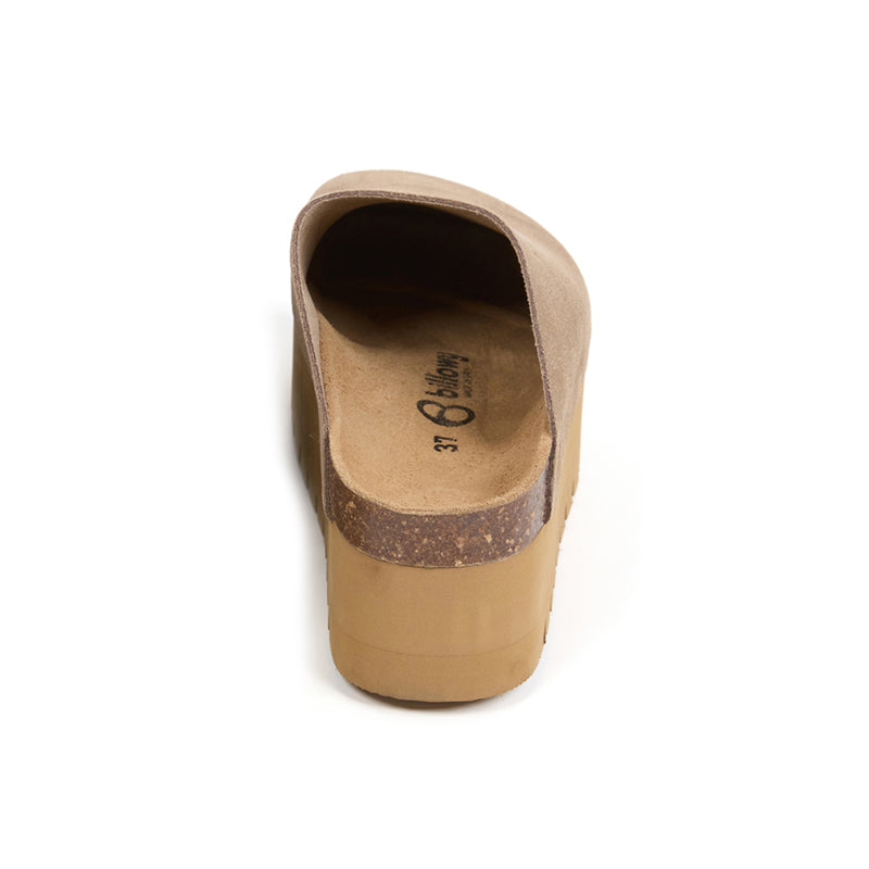 Imagen del producto Zueco Plataforma Marron Mujer