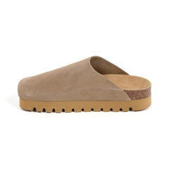 Imagen del producto Zueco Plataforma Marron Mujer