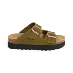 Imagen del producto Sandalia Plataforma Kaki Mujer