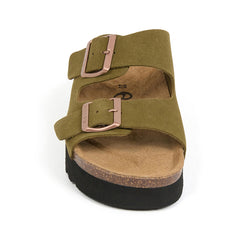 Imagen del producto Sandalia Plataforma Kaki Mujer