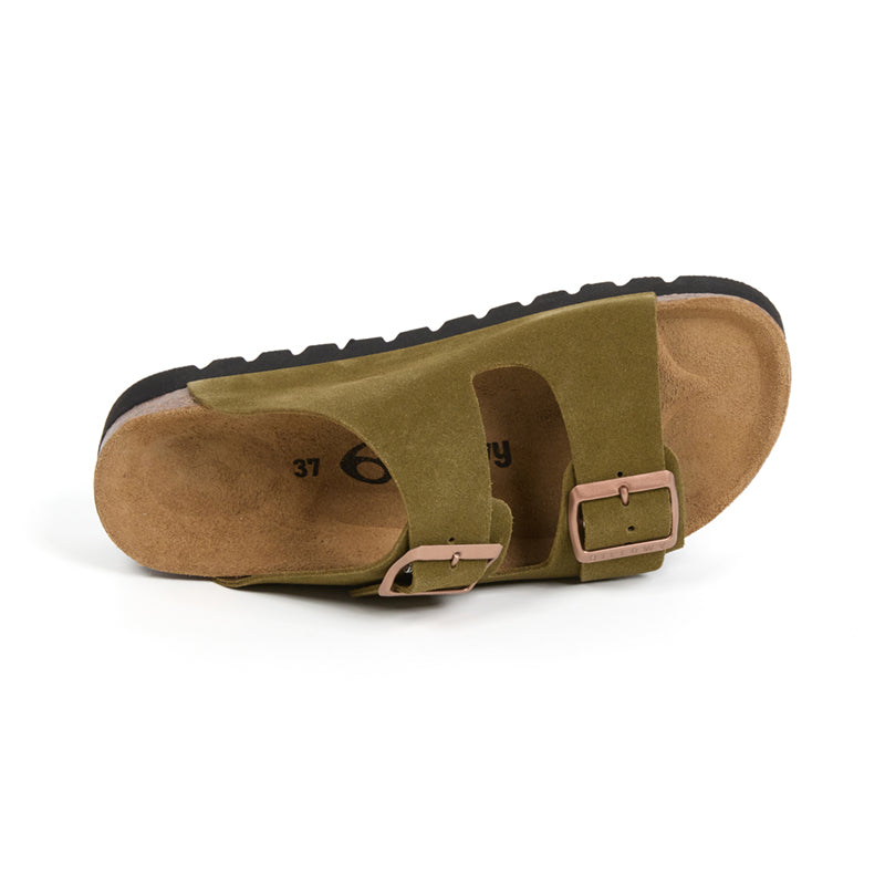 Imagen del producto Sandalia Plataforma Kaki Mujer