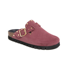Imagen del producto Zueco Plataforma Rojo Mujer