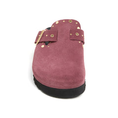Imagen del producto Zueco Plataforma Rojo Mujer