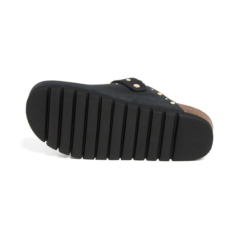 Imagen del producto Zueco Plataforma Negro Mujer