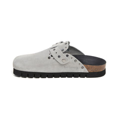 Imagen del producto Zueco Plataforma Gris Mujer