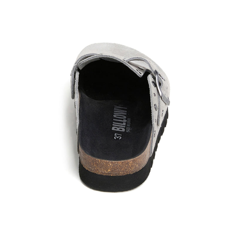 Imagen del producto Zueco Plataforma Gris Mujer