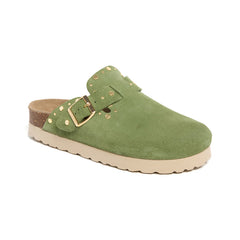 Imagen del producto Zueco Plataforma Verde Mujer