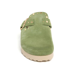 Imagen del producto Zueco Plataforma Verde Mujer
