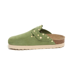 Imagen del producto Zueco Plataforma Verde Mujer