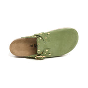 Imagen del producto Zueco Plataforma Verde Mujer