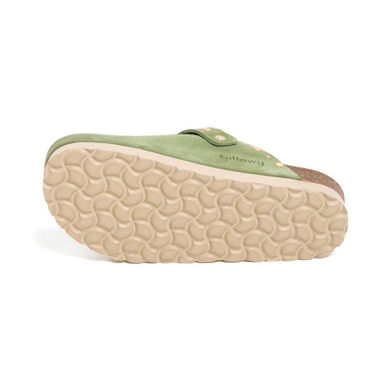 Imagen del producto Zueco Plataforma Verde Mujer