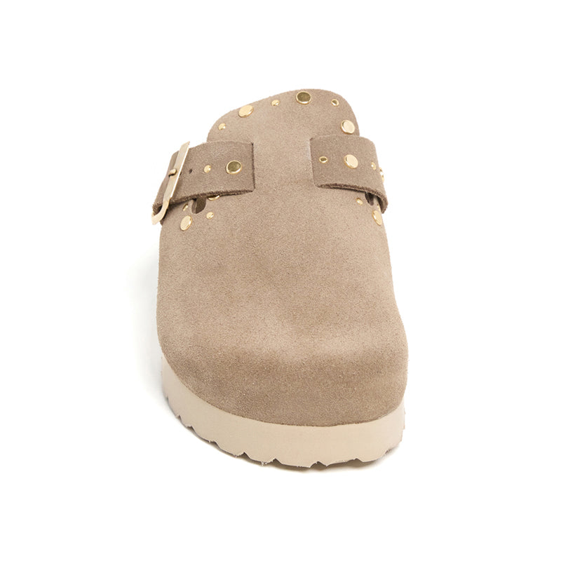 Imagen del producto Zueco Plataforma Marron Mujer