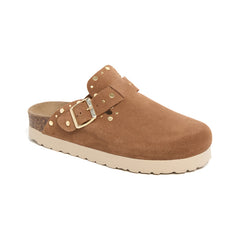 Imagen del producto Zueco Plataforma Cuero Mujer