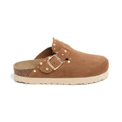 Imagen del producto Zueco Plataforma Cuero Mujer