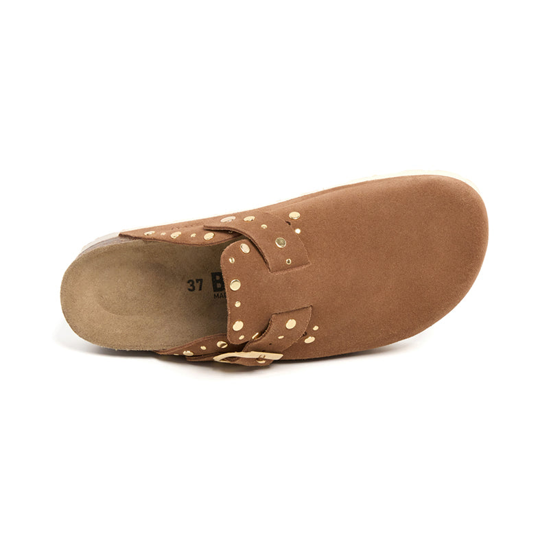 Imagen del producto Zueco Plataforma Cuero Mujer