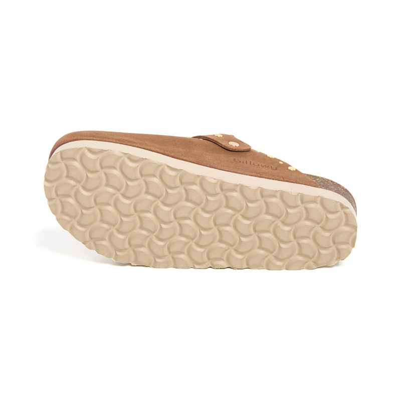 Imagen del producto Zueco Plataforma Cuero Mujer