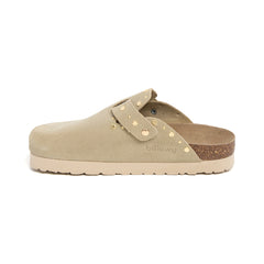 Imagen del producto Zueco Plataforma Kaki Mujer