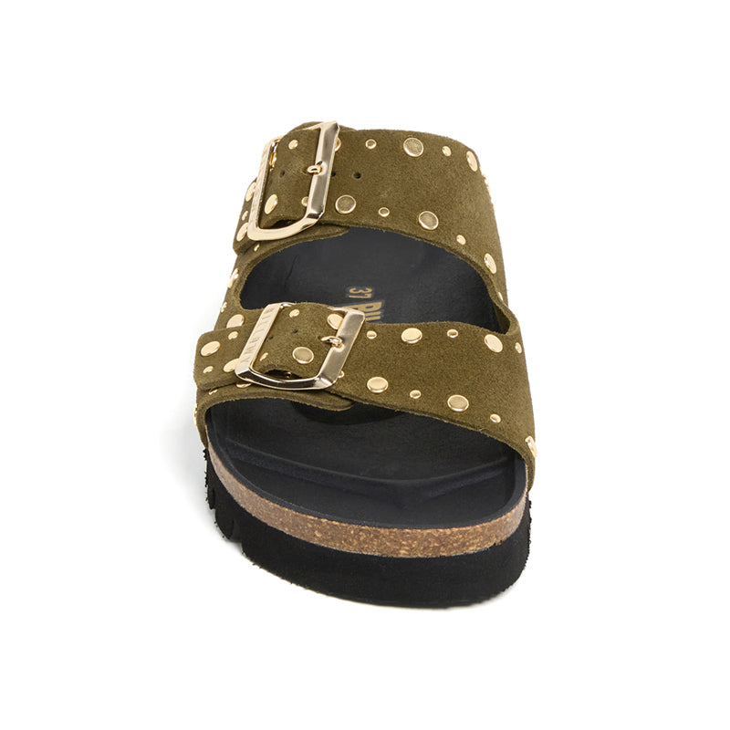 Imagen del producto Sandalia Plataforma Kaki Mujer