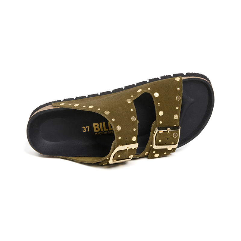 Imagen del producto Sandalia Plataforma Kaki Mujer